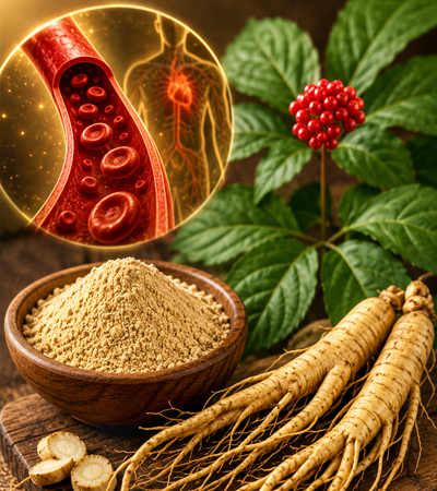 Panax Ginseng: O Suplemento da Circulação